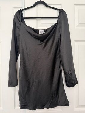 Princess Polly Satin Cowl Neck Dress
